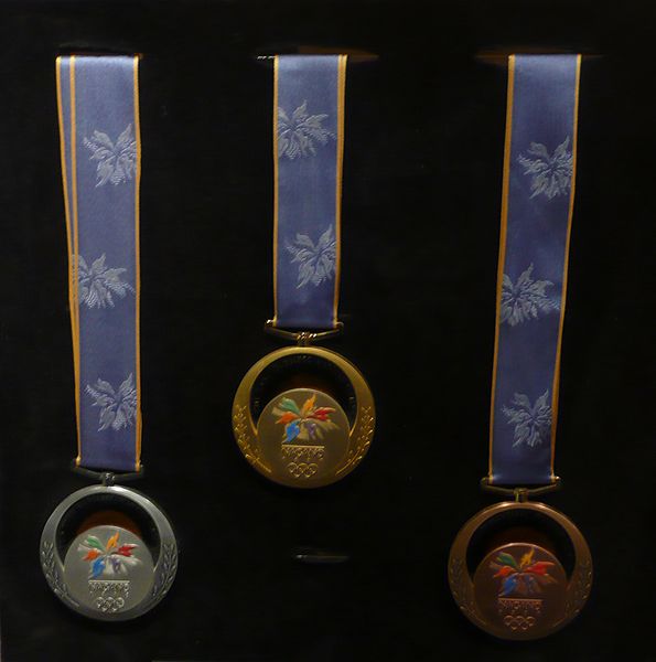 File:1998 Winter Olympics medals.JPG