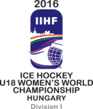 2016 IIHF World Women's U18 Championship – Division I logo.png