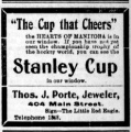 Stanley Cup display ad