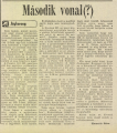 An article on the league in the February 25, 1987, edition of Népsport.