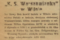 An image from the December 30 edition of the Kurjer Wilenski.