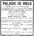 The March 16, 1926, edition of the ABC Madrid. Features an ad for the final game of the 1926 championship between Azul and Alpino.