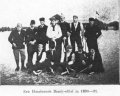 The Haarlem club during the 1890-91 season.