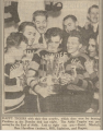 The Tigers with the Airlie Trophy in 1940. Photo from the Dundee Evening Telegraph.
