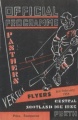 A program from a February 6, 1954 match.