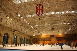 The ice rink.