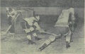 In the midst of a match in 1962.