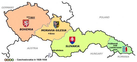 Czechoslovakia Interwar map.png