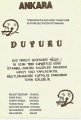 A brochure advertising the second game in Turkey, played on January 9, 1988.