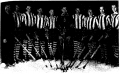 VfB in 1931. L-R: Obmann Kluge, G. Tellitzki, H. Tellitzki, A. Steinorth, Wisnewski, Rohde, Sziburies, G. Steinorth, Hasford.