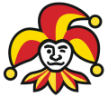 The logo of Jokerit since 2022.