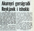 The January 9, 1968, edition of the Morgunblaðið.