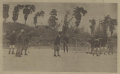 Tsinghua University and Yanda University play hockey in 1928.