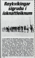 The February 13, 1979, edition of the Morgunblaðið.