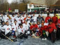 The Canadian and Indian players from the 2009 Indo Canadian Friendship Cup.