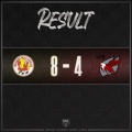 March 25 game result.