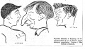 Caricatures from the 1931 World Championship.