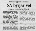 An image from the March 16, 1993, edition of Dagur.
