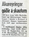 The February 25, 1970, edition of Dagur.