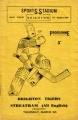 A program from a March 5, 1936, challenge match between Brighton and Streatham.