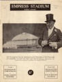 A program from a November 1, 1935, game between Kensington and the Earls Court Rangers.