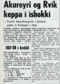 The February 3, 1968, edition of the Morgunblaðið.