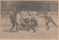 Tornado Luxembourg and HC Beaufort junior teams play on February 22, 1975.