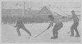 An image from the match between Tallinna Sport and Hockeyklubi on January 6, 1929.