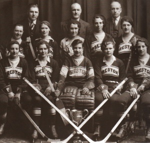women's hockey team photo